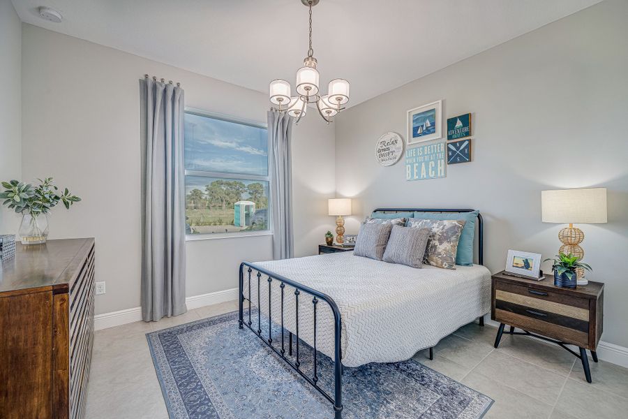 2D floor plan layout for the Cordella Jem by GHO Homes in High Pointe, Vero Beach, FL (Image 28).