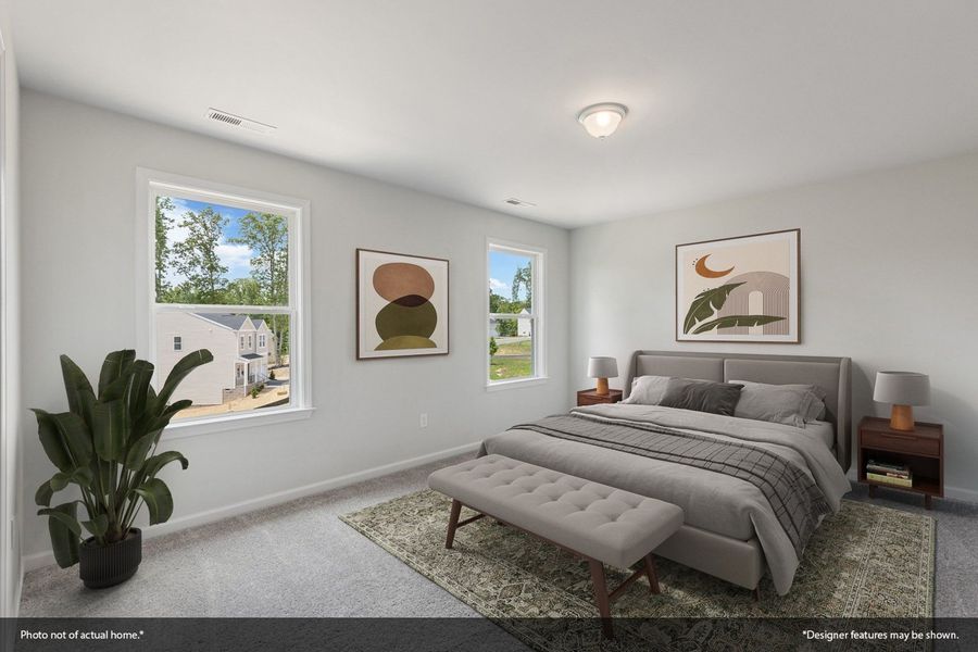Furnished interior view inside a new home in Six Oaks, Summerville (Image 7).