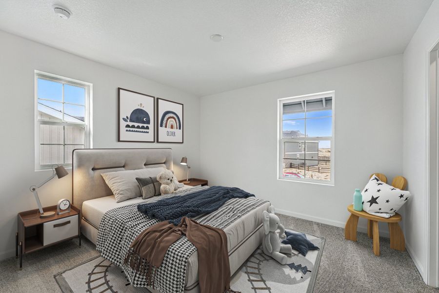 Furnished interior view inside a new home in Parterre, Thornton (Image 10).