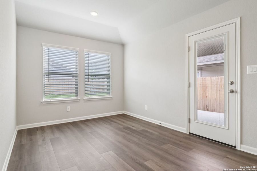 Spacious, unfurnished interior of a new home in Kallison Ranch, San Antonio (Image 34). Spacious, unfurnished interior of a new home in Kallison Ranch, San Antonio (Image 34).
