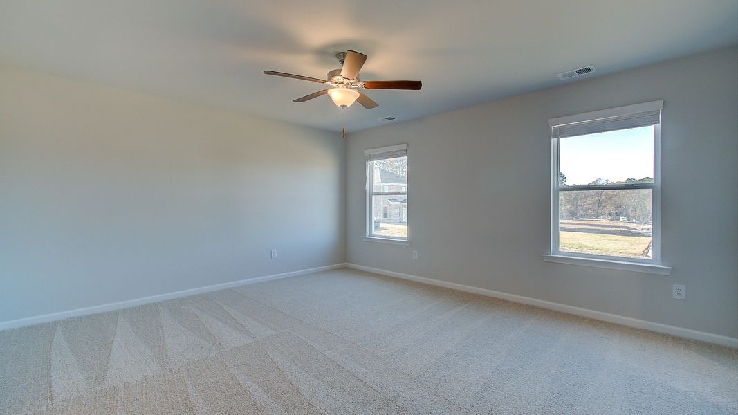 Furnished interior view inside a new home in McClure Farms, Columbia (Image 15). Furnished interior view inside a new home in McClure Farms, Columbia (Image 15).
