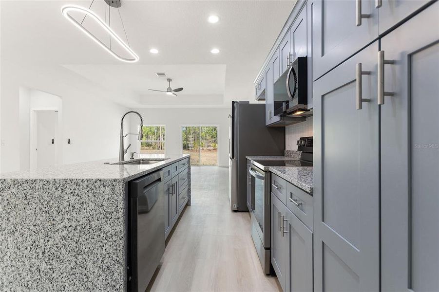 Furnished interior view inside a new home in , Indian Lake Estates (Image 10).