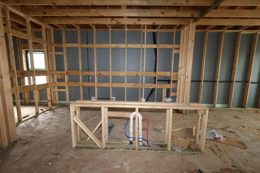 In-progress construction of a new home in Austin Point - Terrace Collection, Richmond, TX (Image 4).
