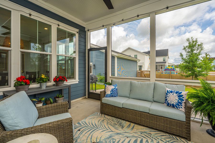 Furnished interior view inside a new home in Nexton, Summerville (Image 6).