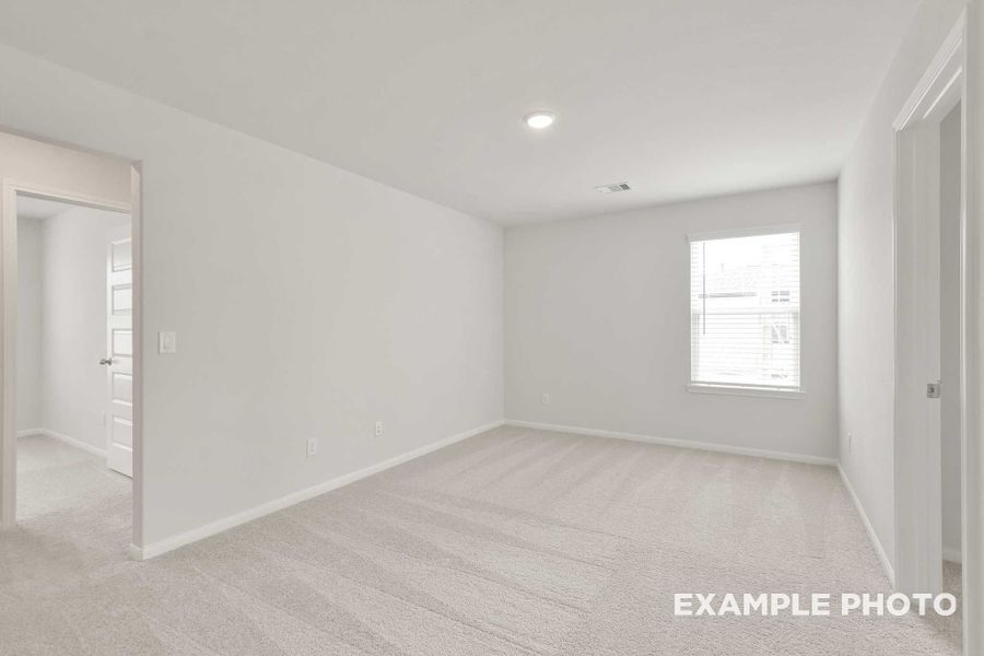 Representative unfurnished interior of a home built from the The Brazos F by Davidson Homes LLC in Liberty Estates, Cleveland (Image 31).