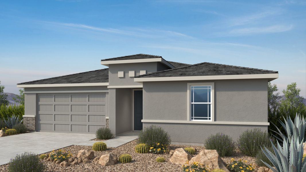Representative exterior photo of a completed home built from the York by Taylor Morrison in Alamar, Avondale, AZ (Image 3). Representative exterior photo of a completed home built from the York by Taylor Morrison in Alamar, Avondale, AZ (Image 3).