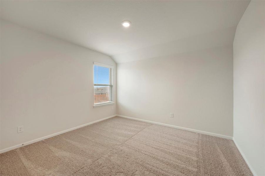 Spacious, unfurnished interior of a new home in The Preserve, Justin (Image 33).