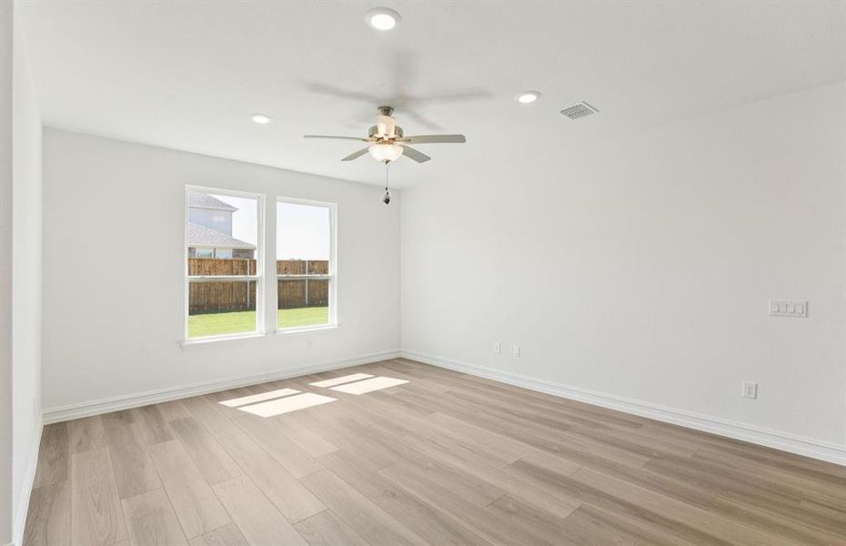 Bright gathering room with large windows *real home pictured Bright gathering room with large windows *real home pictured