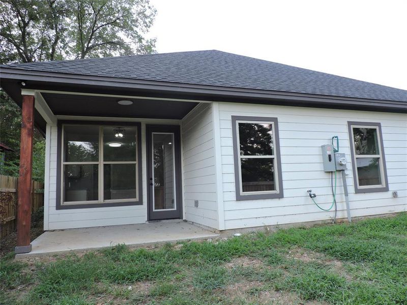 Exterior details and patio area of a home in , Gun Barrel City (Image 3). Exterior details and patio area of a home in , Gun Barrel City (Image 3).