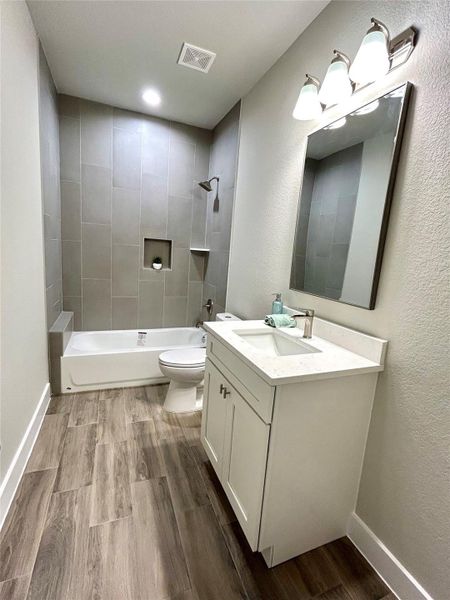 Small bathroom.