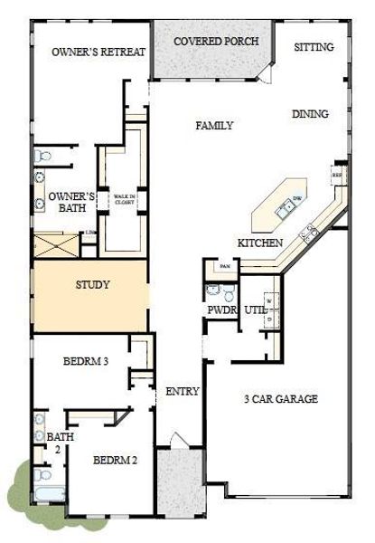 The success of a floor plan is the way you can move through it…You’ll be amazed at how well this home lives…We call it traffic patterns.