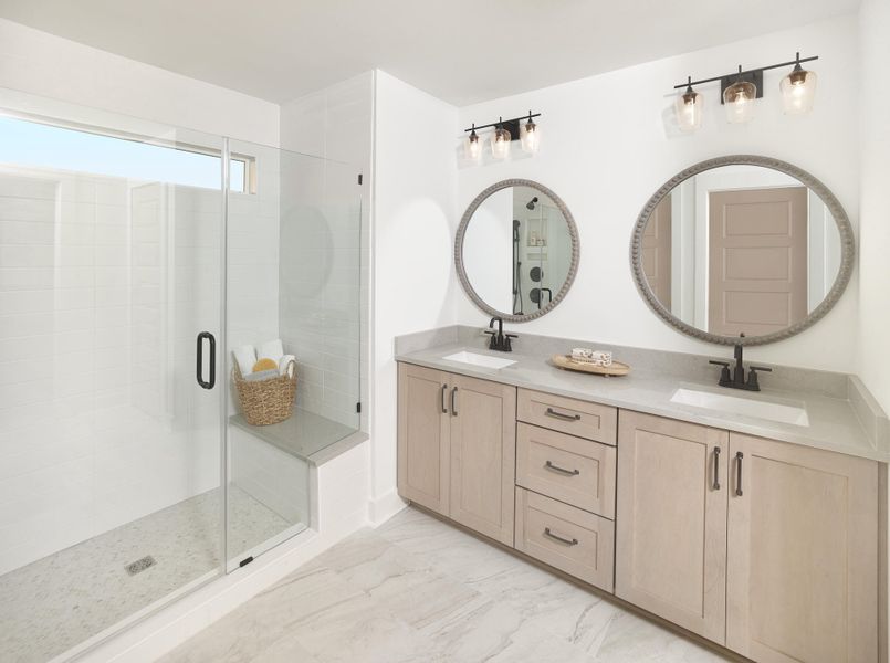 Furnished interior view inside a new home in Watson Hill, Summerville (Image 6).