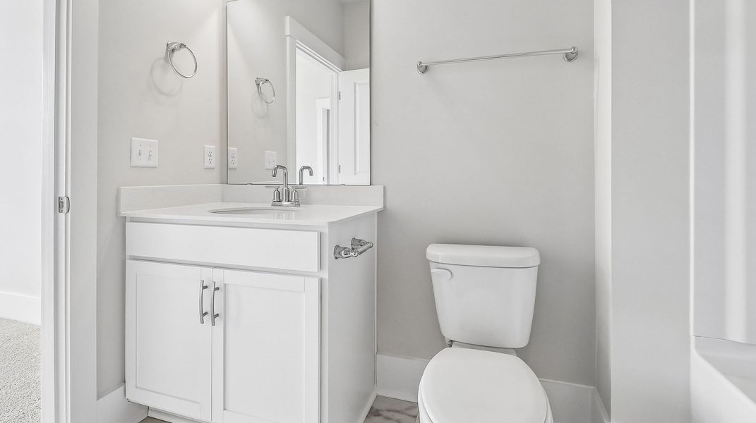 Furnished interior view inside a new home in Shell Pointe, Gilbert (Image 12).