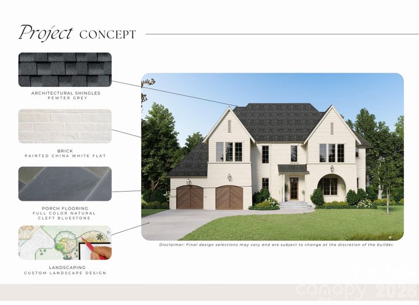 Exterior selections