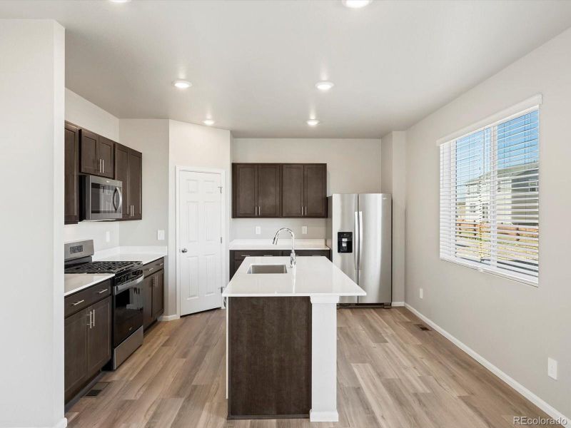 Furnished interior view inside a new home in Revere at Johnstown, Johnstown (Image 5).