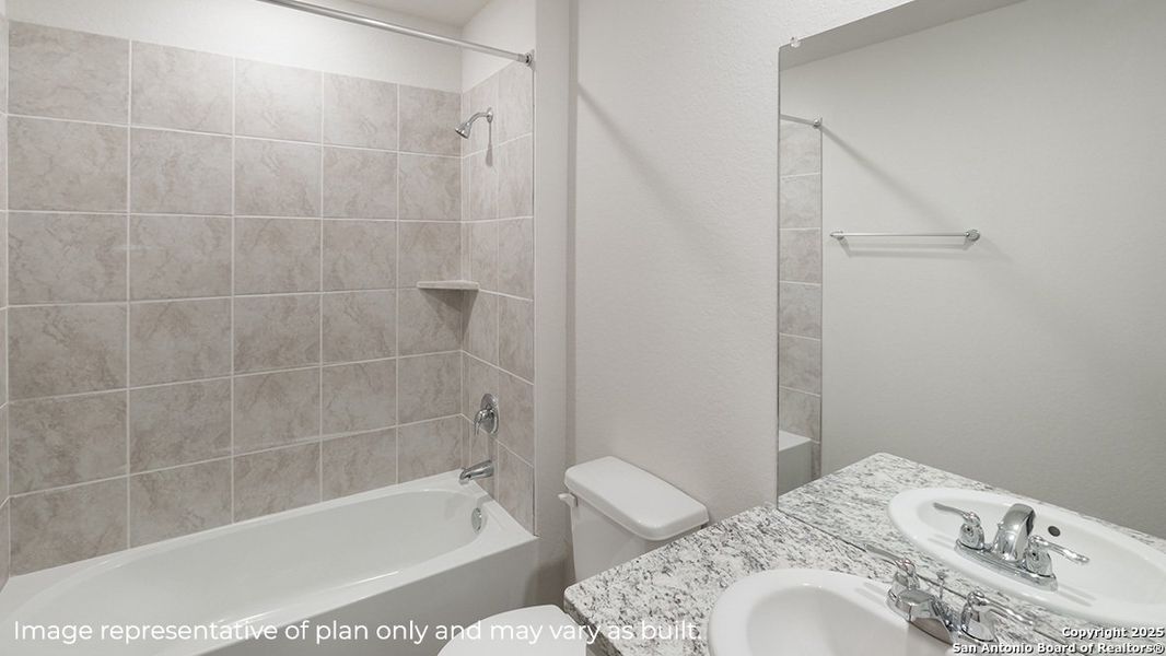 Furnished interior view inside a new home in Redbird Ranch, San Antonio (Image 7). Furnished interior view inside a new home in Redbird Ranch, San Antonio (Image 7).