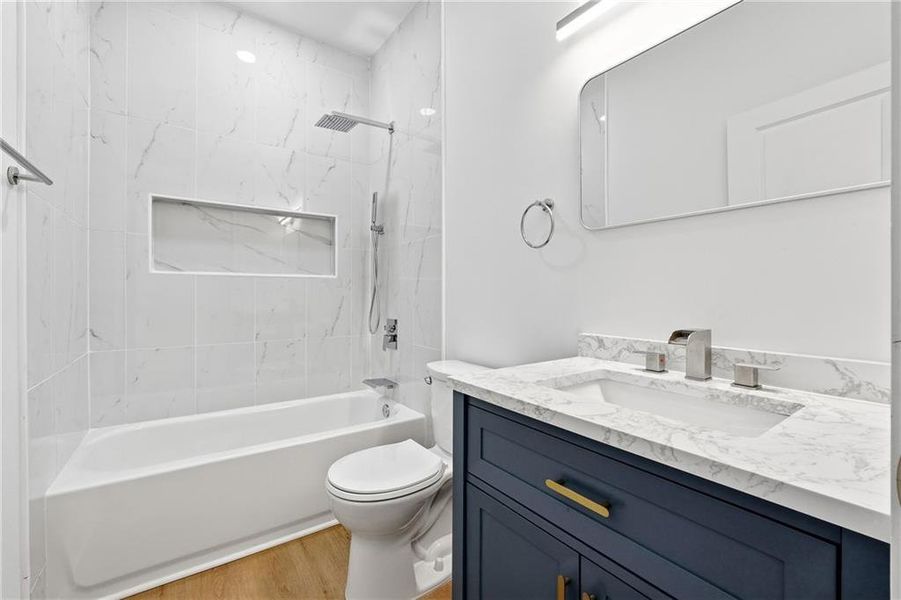 Furnished interior view inside a new home in , Hampton (Image 12). Furnished interior view inside a new home in , Hampton (Image 12).