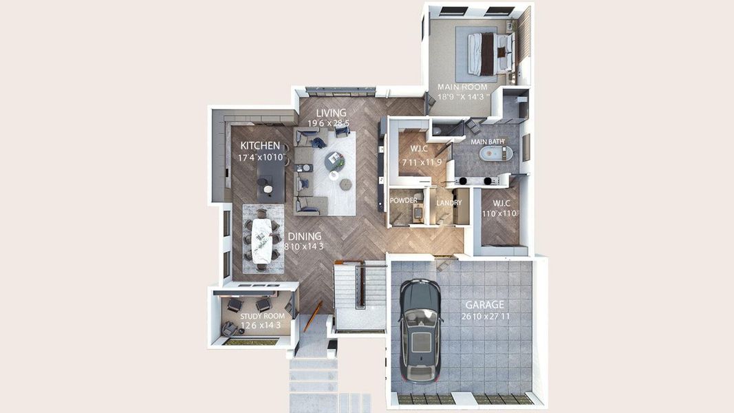 2D floor plan layout of this home in , Houston, TX (Image 3). 2D floor plan layout of this home in , Houston, TX (Image 3).