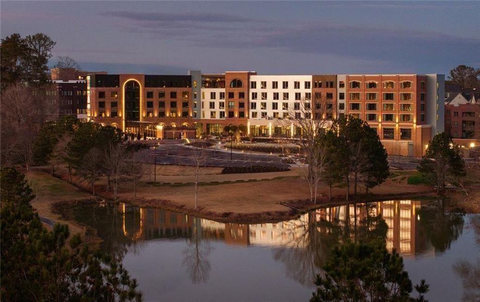 Condo located in Fayetteville, GA showcasing its design and architecture (Image 6).