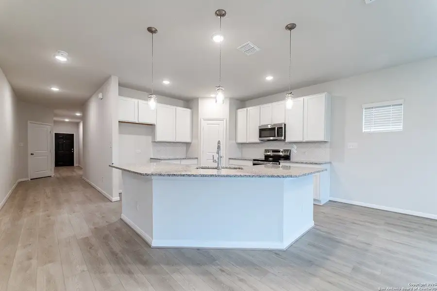 Furnished interior view inside a new home in Cloud Country, New Braunfels (Image 6).