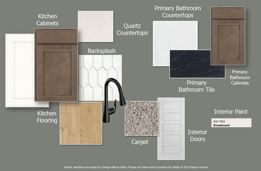 Beazer Homes Valencia on the Lake Avalon Design Image