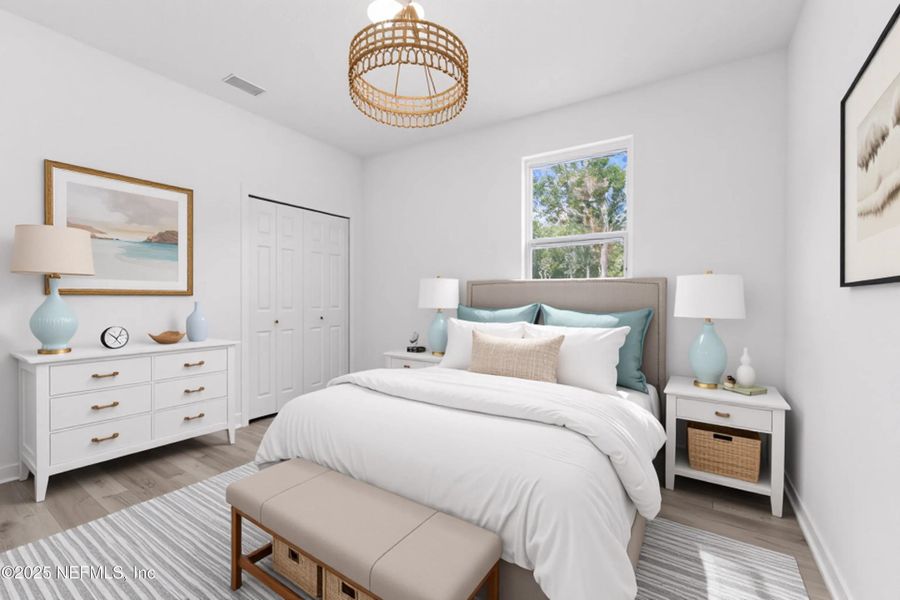 Furnished interior view inside a new home in , Jacksonville (Image 12).