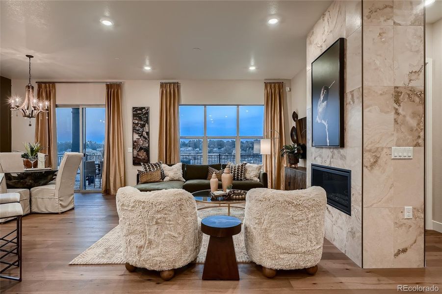 Furnished interior view inside a new home in , Westminster (Image 5).