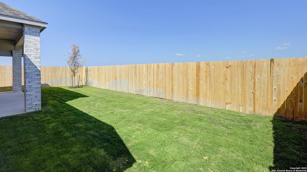 Exterior details and patio area of a home in Arcadia Ridge 50', San Antonio (Image 3). Exterior details and patio area of a home in Arcadia Ridge 50', San Antonio (Image 3).
