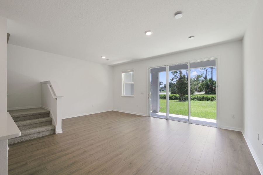 Spacious, unfurnished interior of a new home in Towns at Riverwalk, Sanford (Image 29).