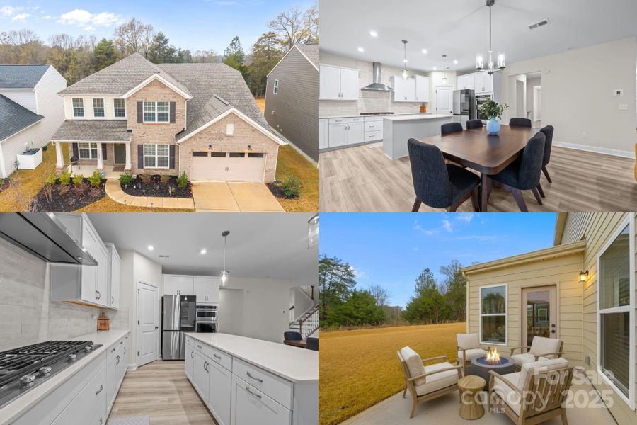 Furnished interior view inside a new home in Parkside Crossing, Charlotte (Image 9). Furnished interior view inside a new home in Parkside Crossing, Charlotte (Image 9).