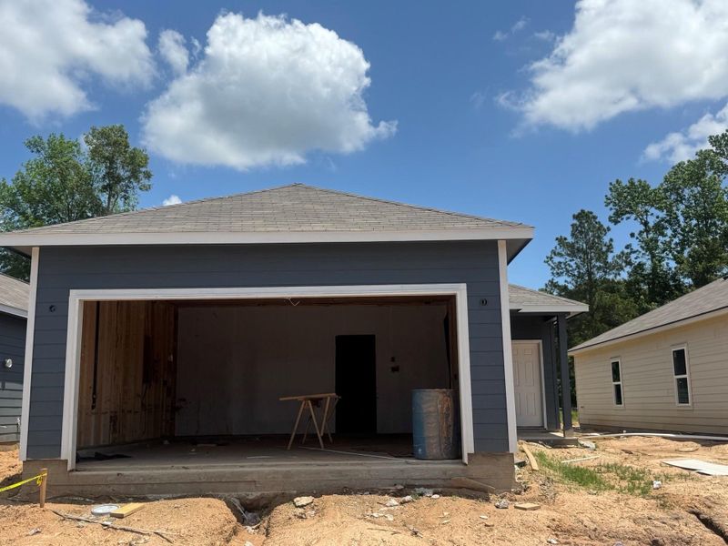 In-progress construction of a new home in Maple Heights, Porter, TX (Image 19). In-progress construction of a new home in Maple Heights, Porter, TX (Image 19).