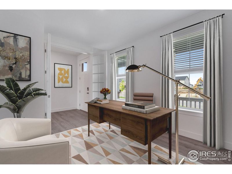 Furnished interior view inside a new home in Vantage, Berthoud (Image 14).