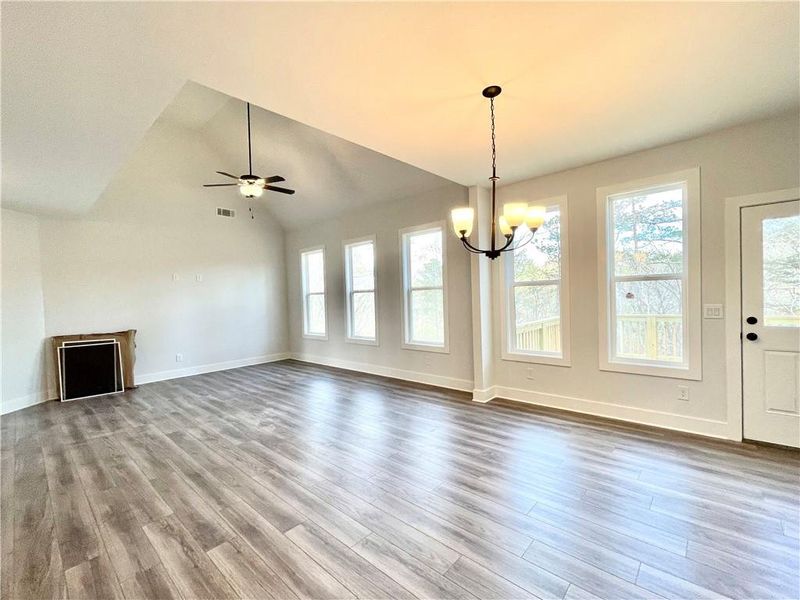 Spacious, unfurnished interior of a new home in , Waleska (Image 19).