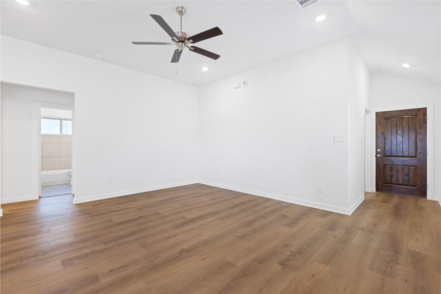 Spacious, unfurnished interior of a new home in Crosby Farms, Crosby (Image 14). Spacious, unfurnished interior of a new home in Crosby Farms, Crosby (Image 14).