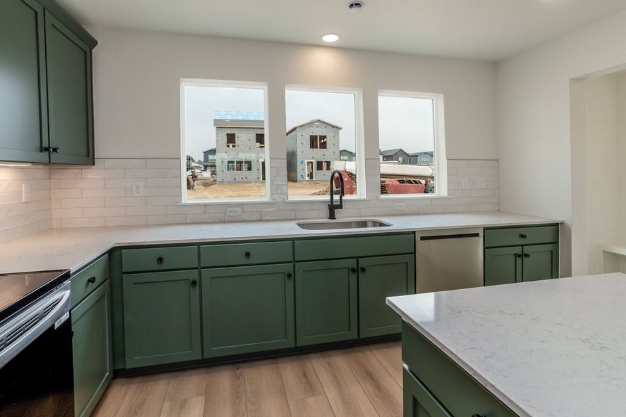 Furnished interior view inside a new home in Bloom, Fort Collins (Image 10). Furnished interior view inside a new home in Bloom, Fort Collins (Image 10).