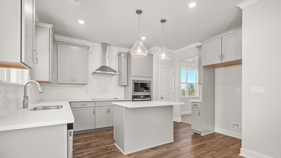 Representative furnished interior of a home built from the Packard by D.R. Horton in Evergreen Crossing, Locust Grove (Image 8).