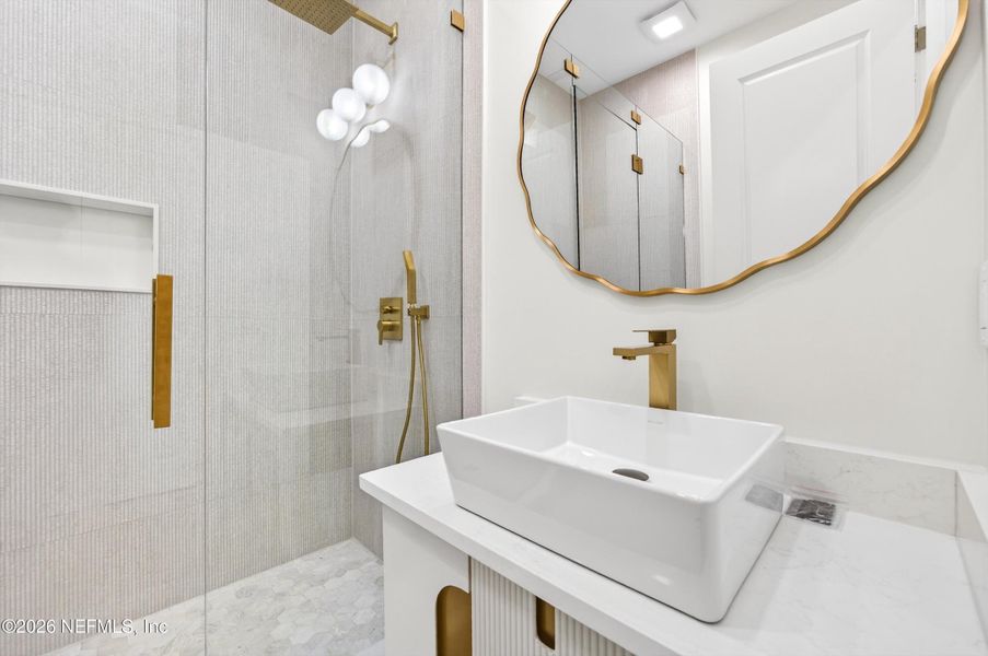 Furnished interior view inside a new home in , Jacksonville (Image 18).