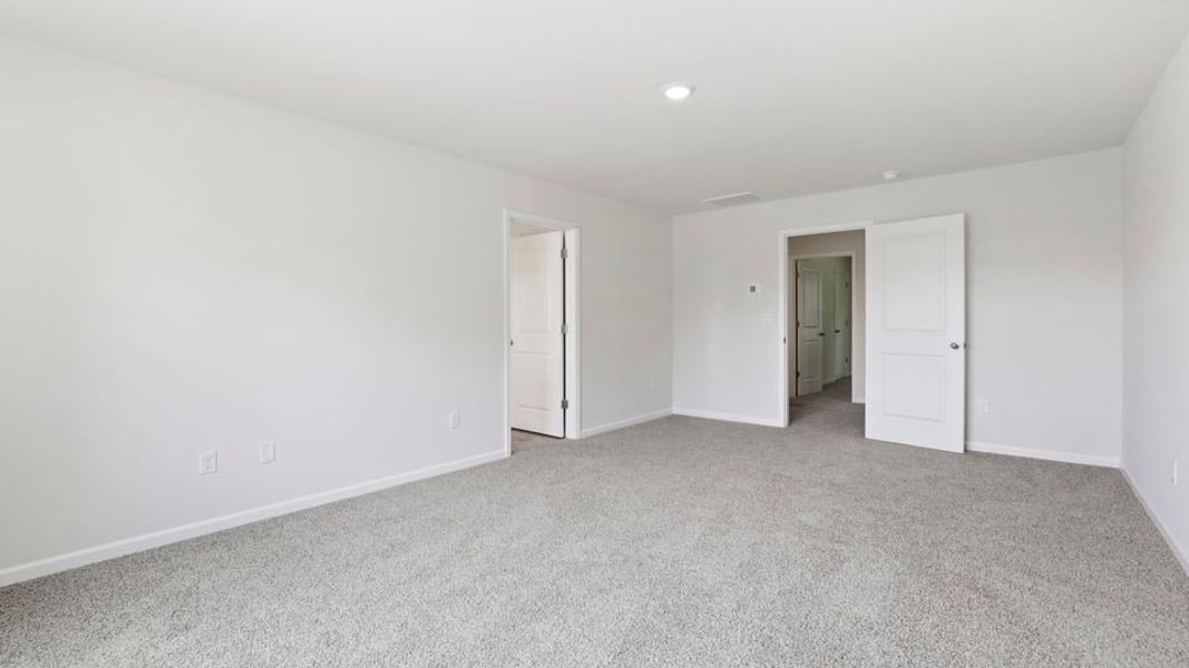 Spacious, unfurnished interior of a new home in Foxbank, Gray Court (Image 32). Spacious, unfurnished interior of a new home in Foxbank, Gray Court (Image 32).