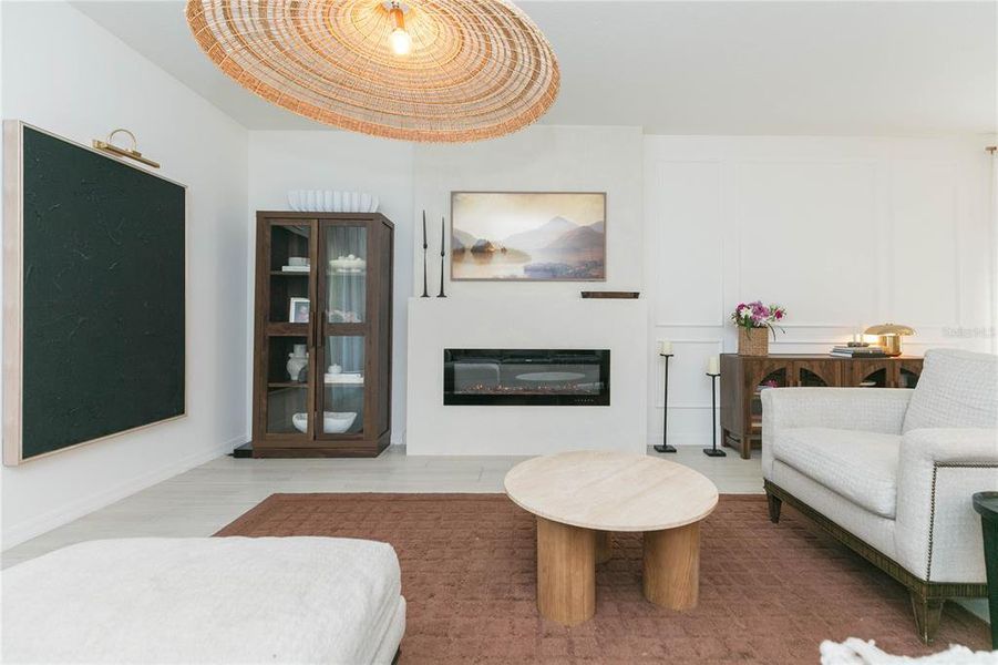 Furnished interior view inside a new home in Angeline, Land O' Lakes (Image 47).