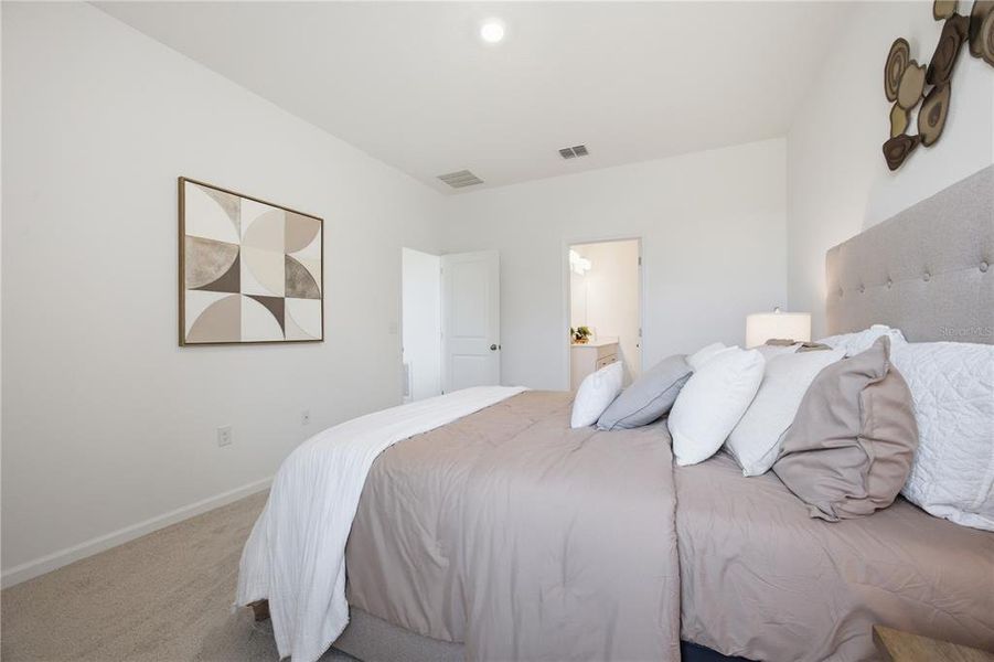 Furnished interior view inside a new home in , Okahumpka (Image 14).