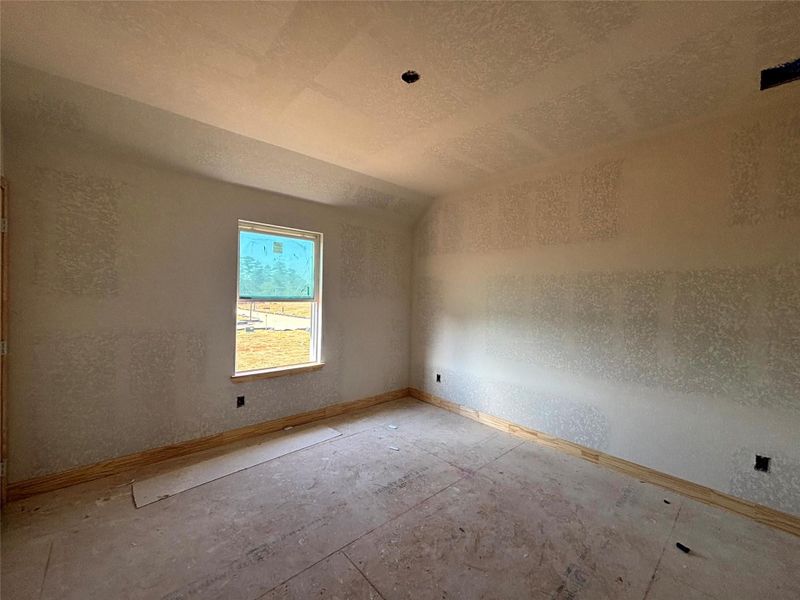 Actual progress of your home.