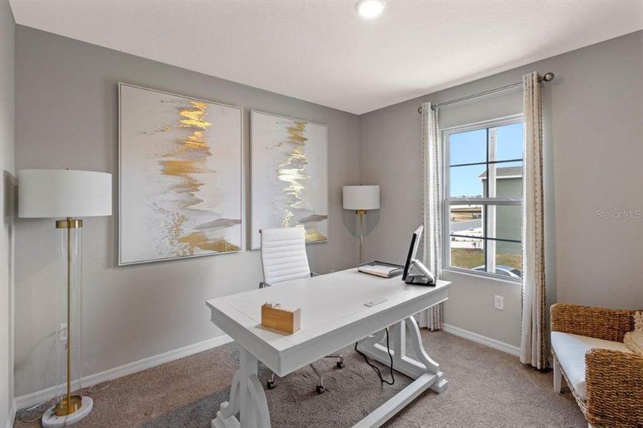 Furnished interior view inside a new home in Brentwood, Davenport (Image 16).