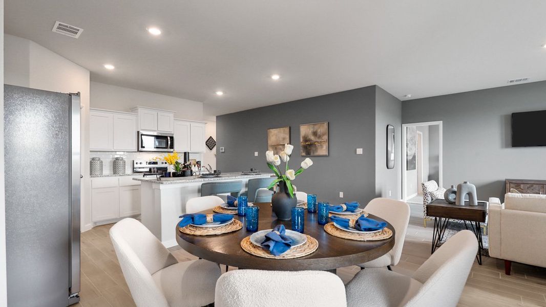 Furnished interior view inside a new home in Vista Park, Decatur (Image 13).