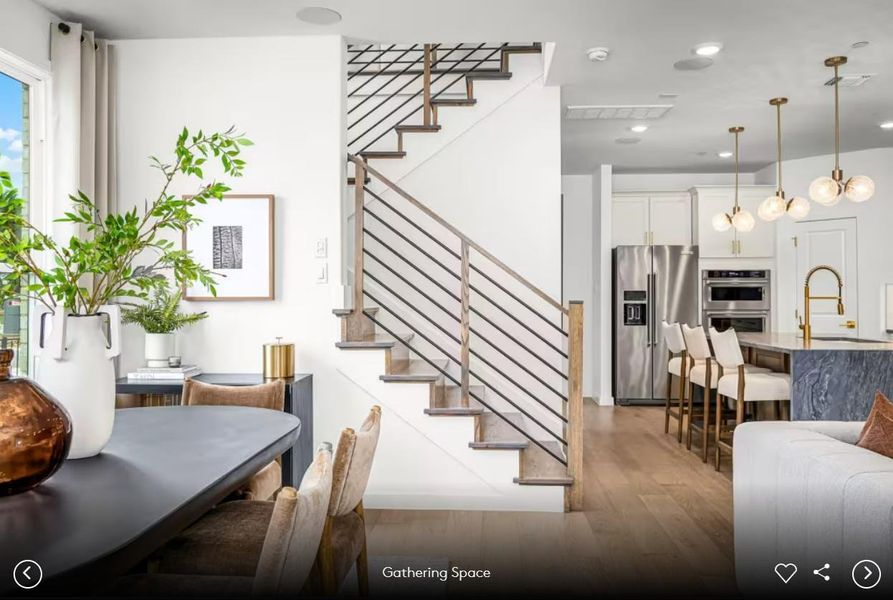 Interior photos- Photo of Pulte model home with same floor plan, not of actual home listed.