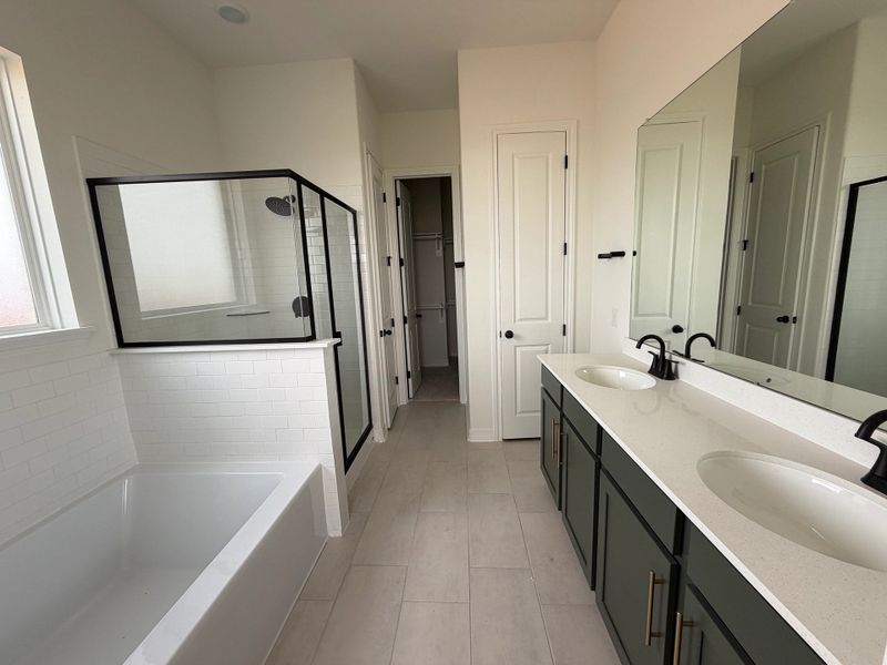 Furnished interior view inside a new home in Bergamo, Katy (Image 4).