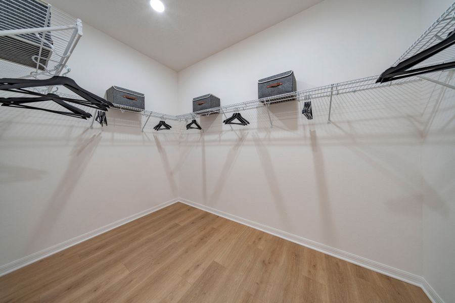 Walk-In Primary Closet in Central Florida Home