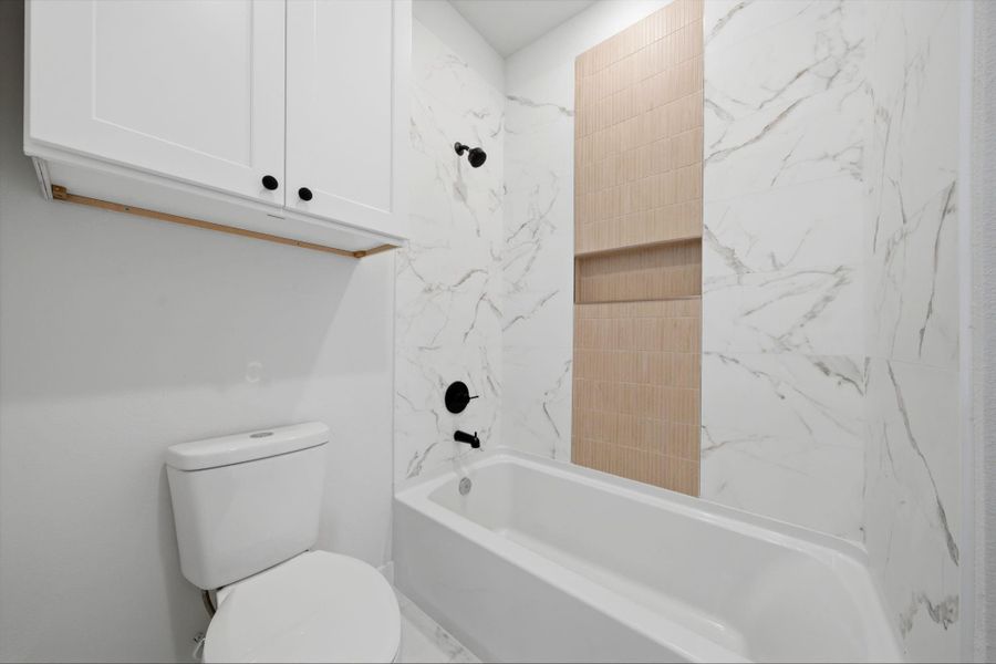 Furnished interior view inside a new home in , Houston (Image 24).