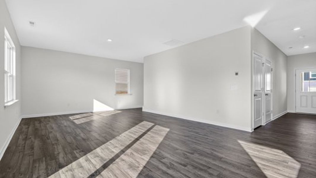Spacious, unfurnished interior of a new home in The Reserve at Prestleigh, Wake Forest (Image 19).