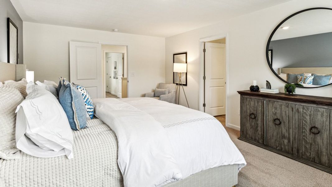 Furnished interior view inside a new home in Millstone Village, Morristown (Image 16).