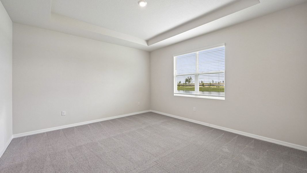 Representative unfurnished interior of a home built from the Laurel by D.R. Horton in Star Farms at Lakewood Ranch, Bradenton (Image 25).